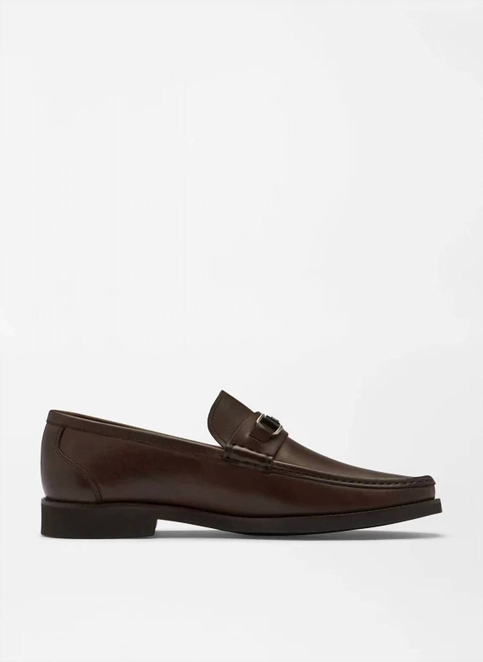 NEW PETER MILLAR men's crown bit loafer in brown